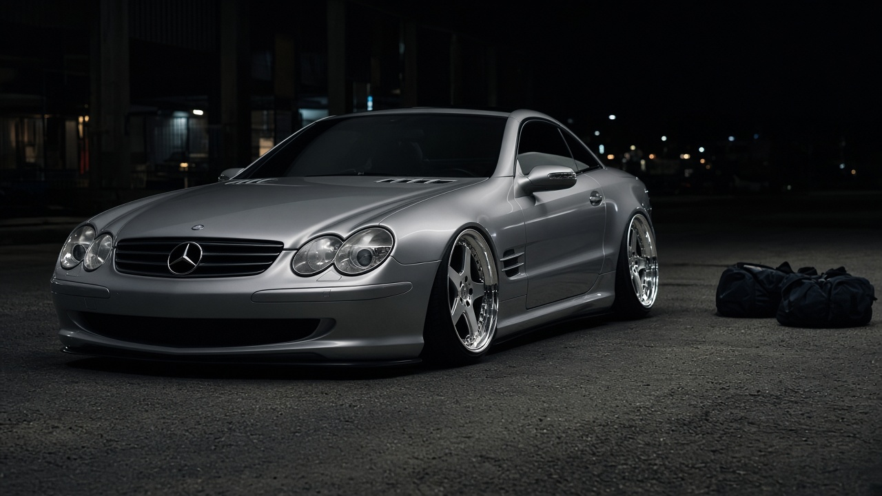 メルセデス・ベンツ SL R230 (2001-2012) タイヤ・ホイールサイズ一覧|PCD 5×112 カスタム custom