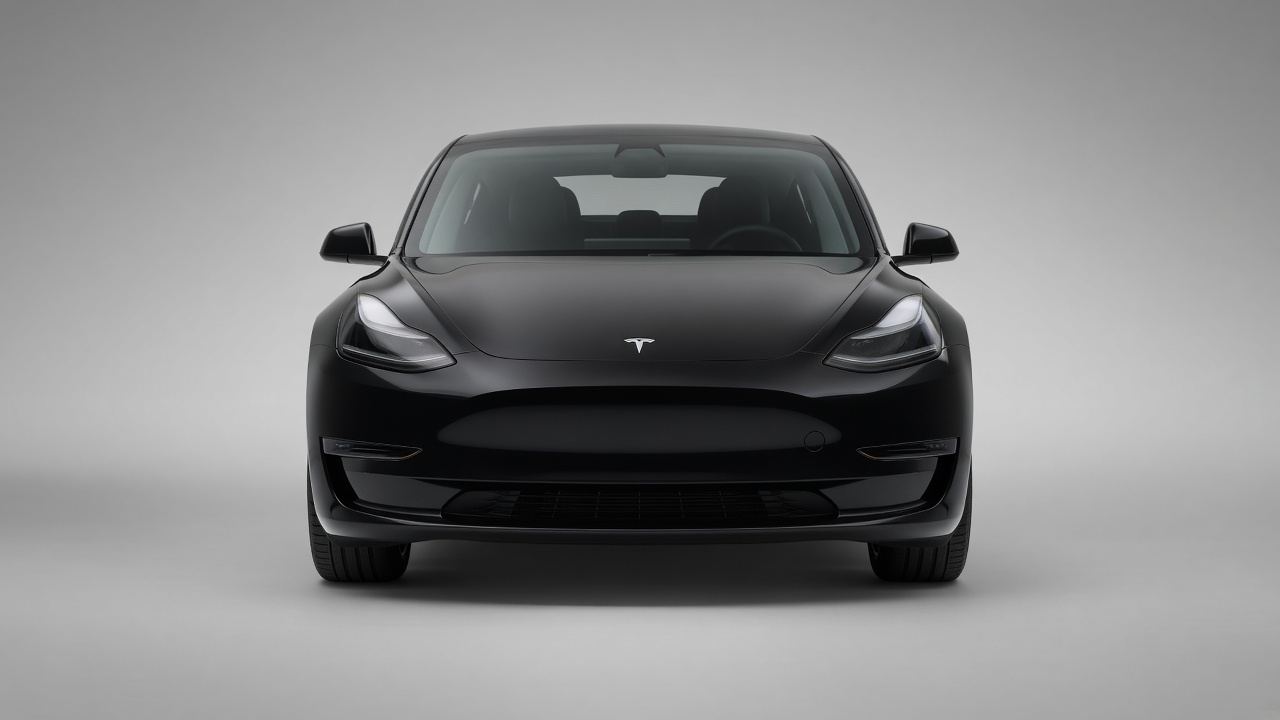 テスラ Model 3 タイヤ・ホイールの確認ポイント 正面