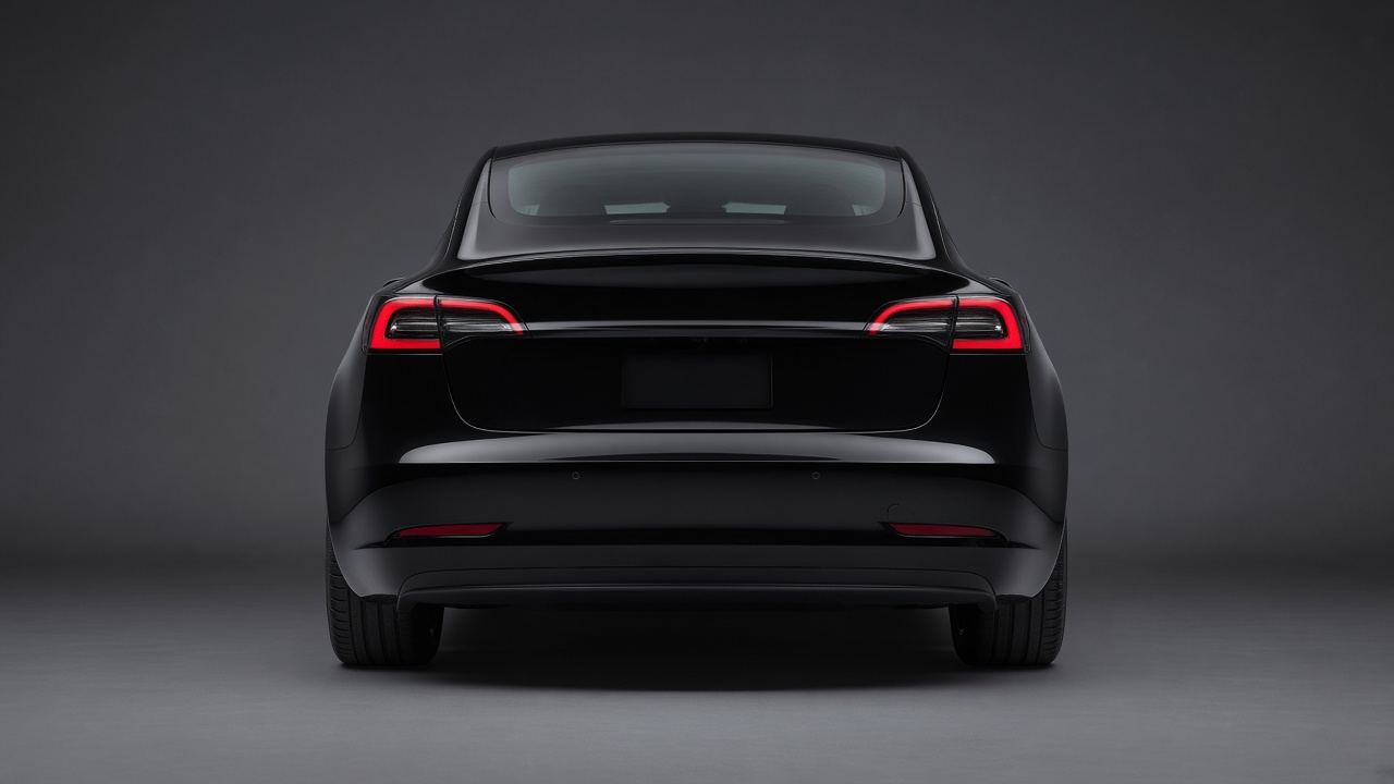 テスラ Model 3 タイヤ・ホイールの確認ポイント リア