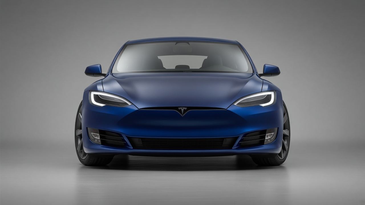 テスラ Model S タイヤ・ホイールの確認ポイント 正面