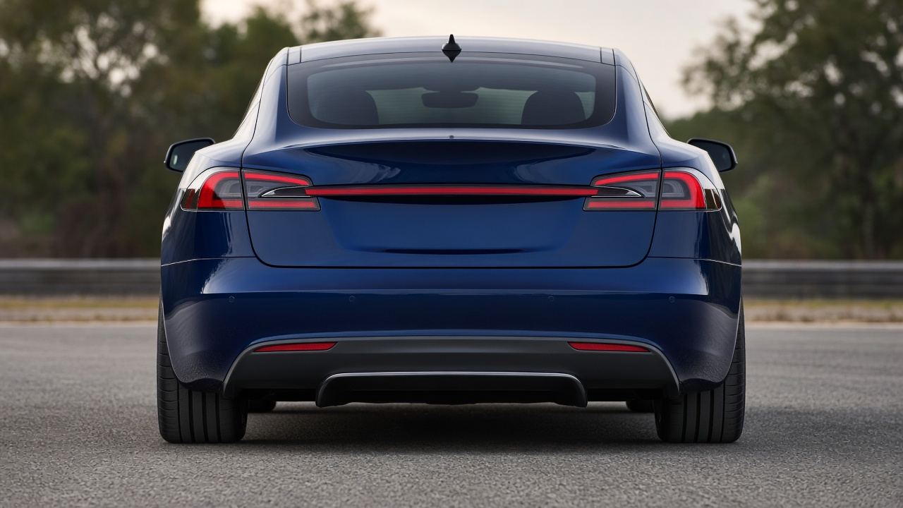 テスラ Model S タイヤ・ホイールの確認ポイント リア