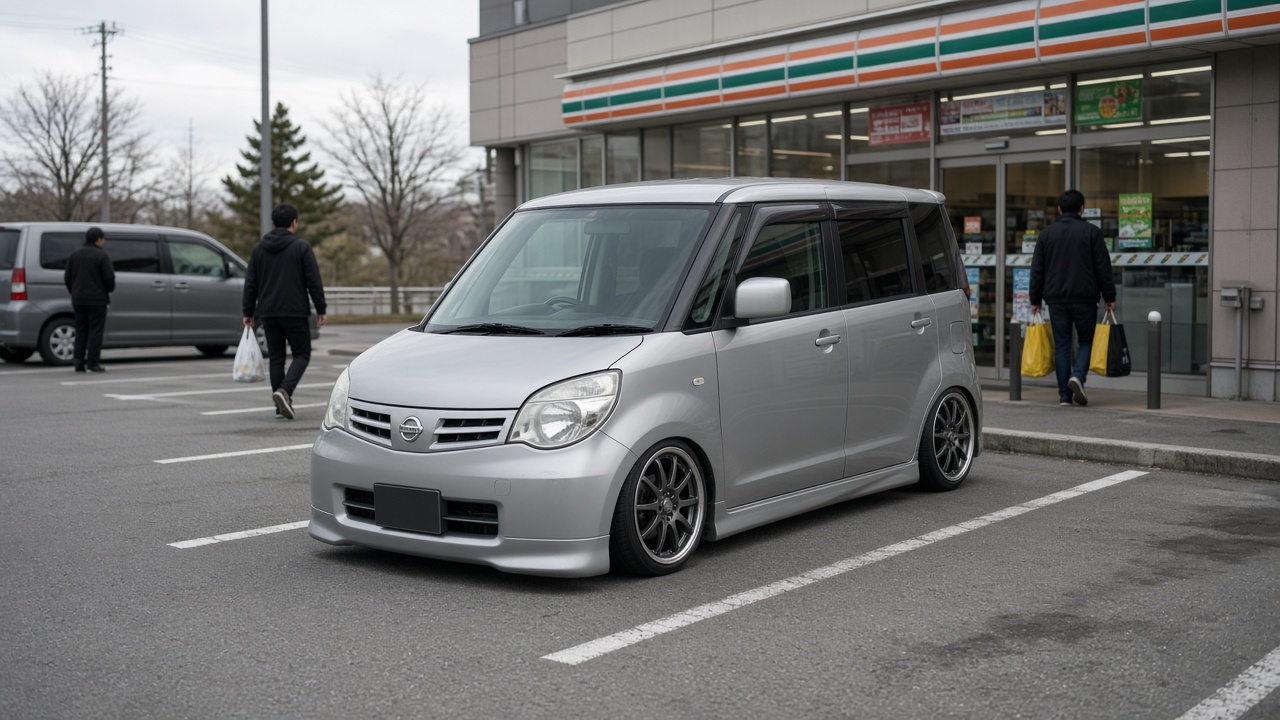 日産 ルークス 2009-2013 (OEM)(ML21S) ホイール・タイヤサイズ表|純正〜インチアップ〜ツライチ 日常