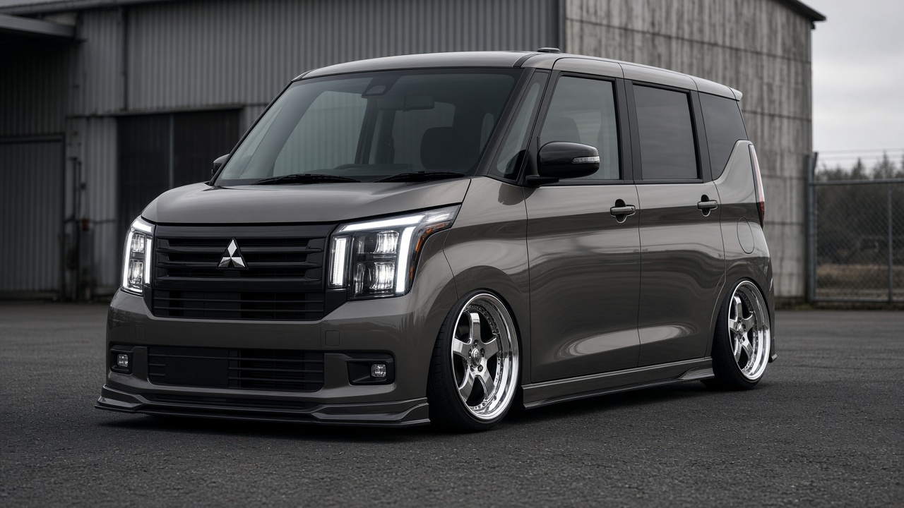 日産 ルークス(B40A) ホイール・タイヤサイズ表|純正〜インチアップ〜ツライチ 前3/4