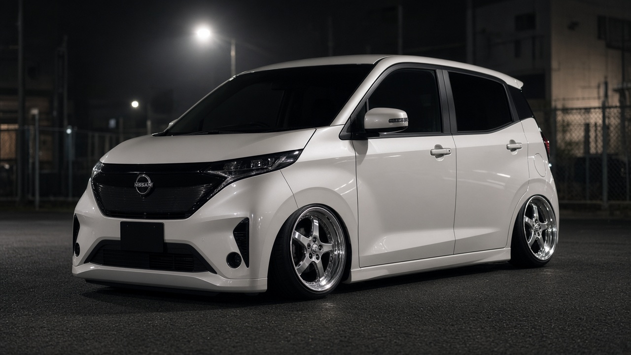 日産 サクラ(B6AW) ホイール・タイヤサイズ表｜純正〜インチアップ〜ツライチ カスタム custom