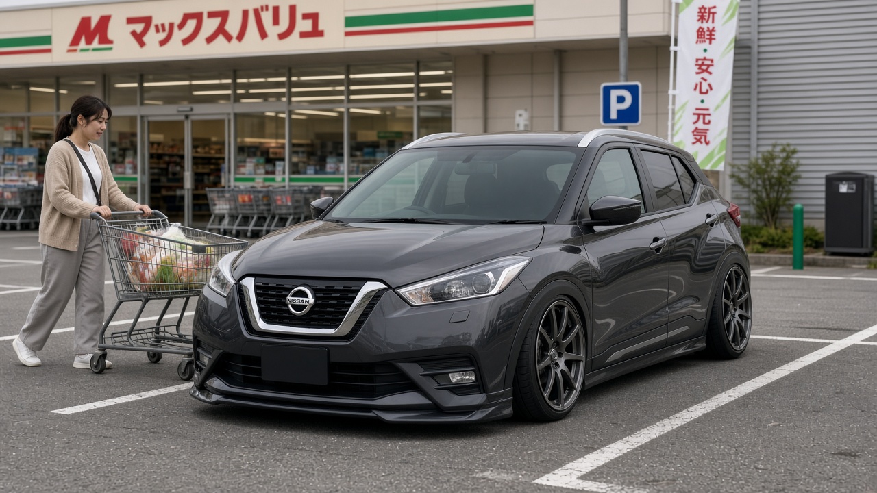 日産 キックス(P15) ホイール・タイヤサイズ表｜純正〜インチアップ〜ツライチ 日常