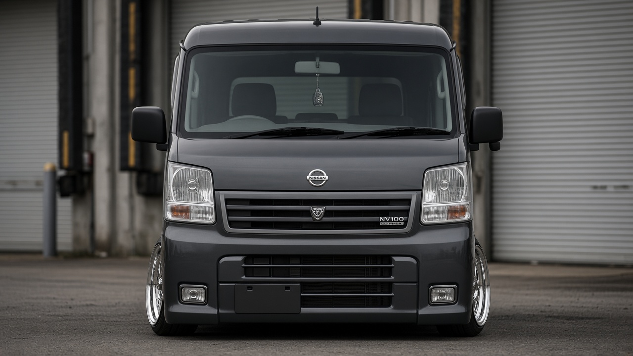 日産 NV100クリッパー(DR17V) ホイール・タイヤサイズ表｜純正〜インチアップ〜ツライチ 正面