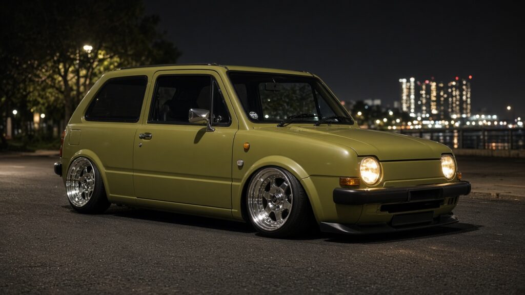 日産 パオ(PK10) ホイール・タイヤサイズ表｜純正〜インチアップ〜ツライチ カスタム custom