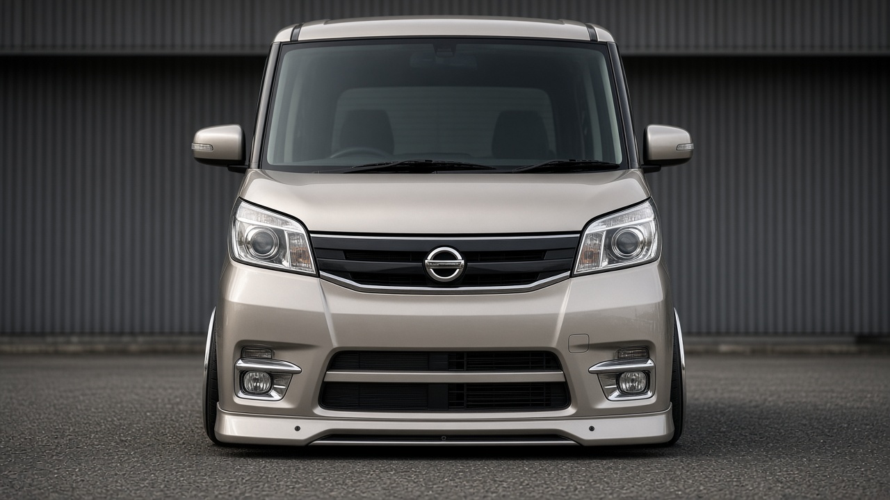 日産 ルークス(2代目/B44A) ホイール・タイヤサイズ表|純正〜インチアップ〜ツライチ 正面