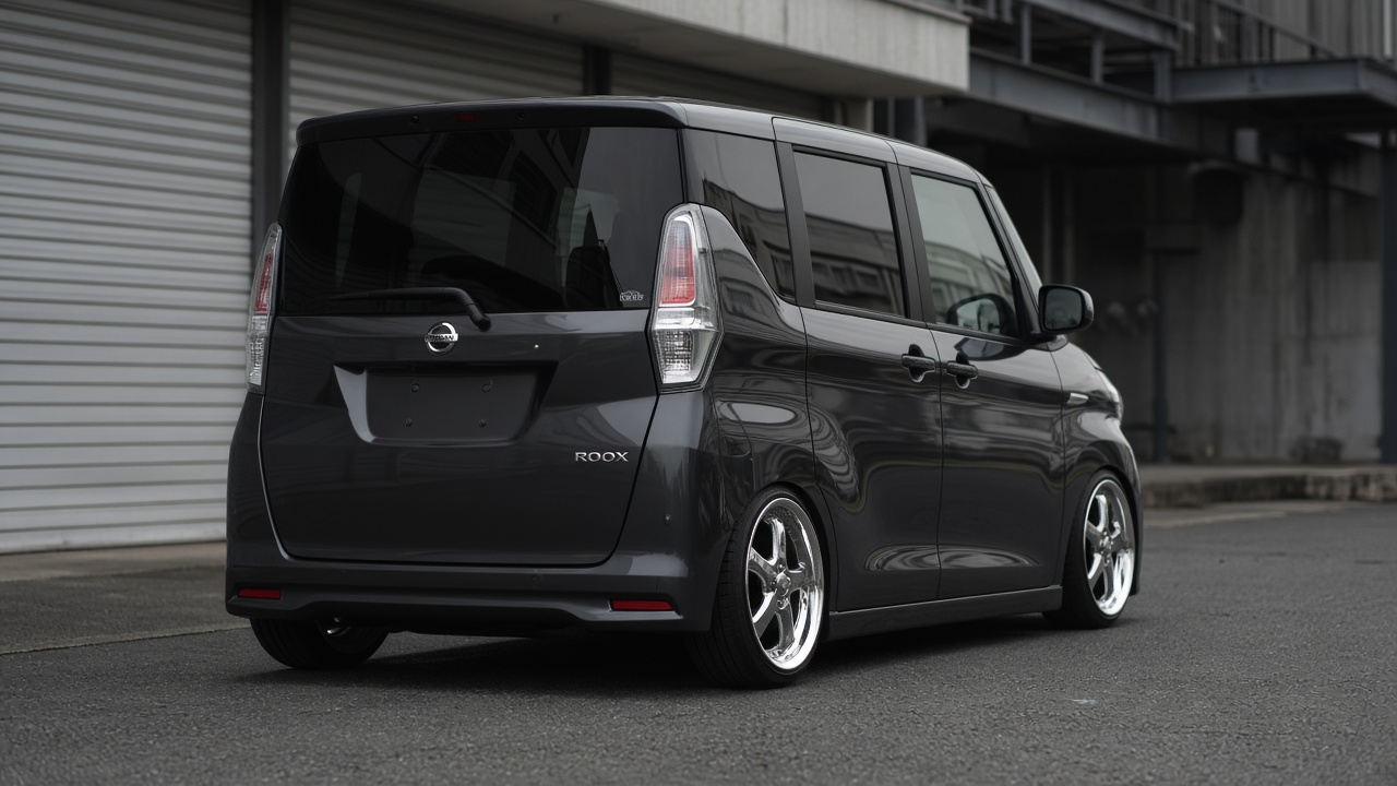 日産 ルークス(2代目/B44A) ホイール・タイヤサイズ表|純正〜インチアップ〜ツライチ リア