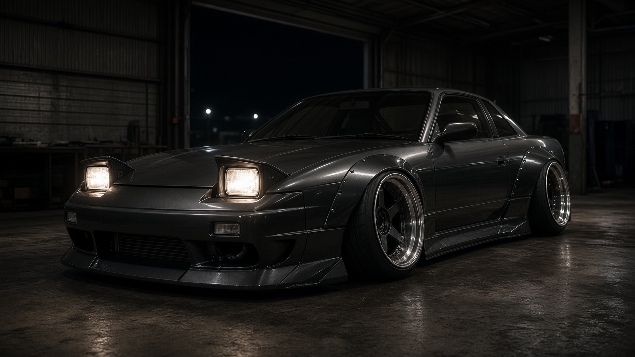 日産 シルビア(S13) ホイール・タイヤサイズ表|純正〜インチアップ〜ツライチ カスタム custom