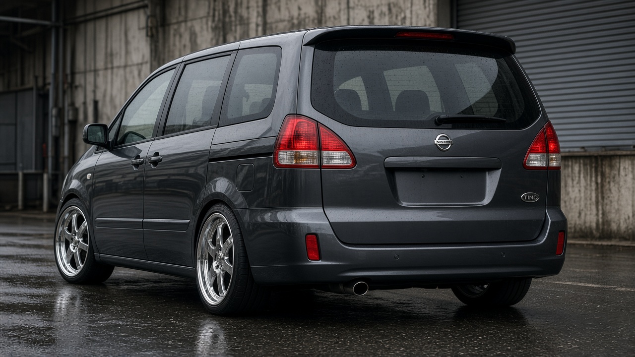 日産 ティーノ(V10) ホイール・タイヤサイズ表｜純正〜インチアップ〜ツライチ リア