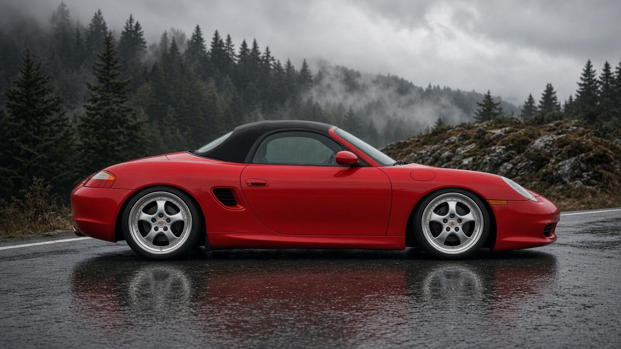 ポルシェ Boxster 986 (96-04) タイヤ・ホイールサイズ一覧｜PCD 5×130｜純正〜インチアップ 真横