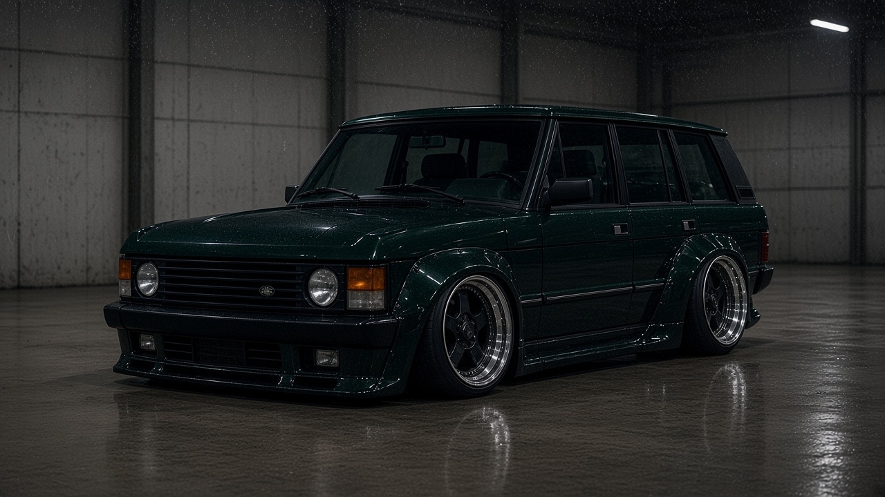 ランドローバー レンジローバー クラシック(1970-1996) ホイール・タイヤサイズ表|純正〜インチアップ〜ツライチ カスタム custom
