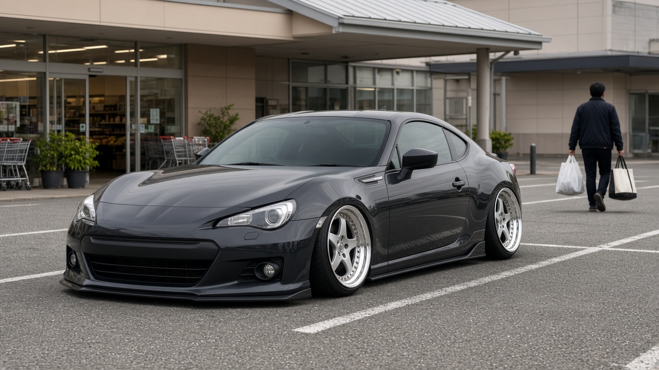スバル BRZ (初代 ZC6 12-21) 走り激変！ツライチの極み｜タイヤ＆ホイール【PCD 5×100】 日常
