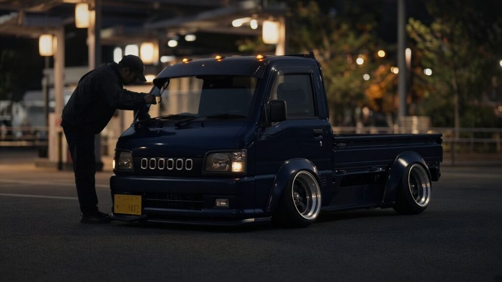 スバル サンバートラック (S500J 2014-) 軽トラ最強カスタム道【PCD 4×100】 カスタム custom