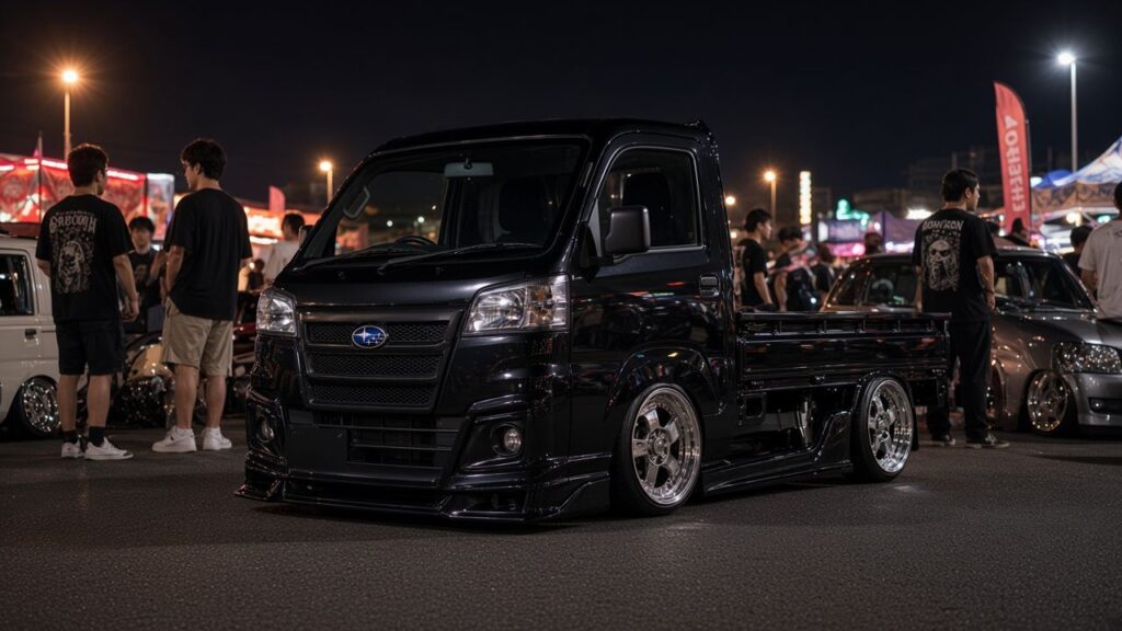 スバル サンバートラック (S500J 14-) 軽カスタムの正解がここに｜タイヤ＆ホイール【PCD 4×100】 カスタム custom
