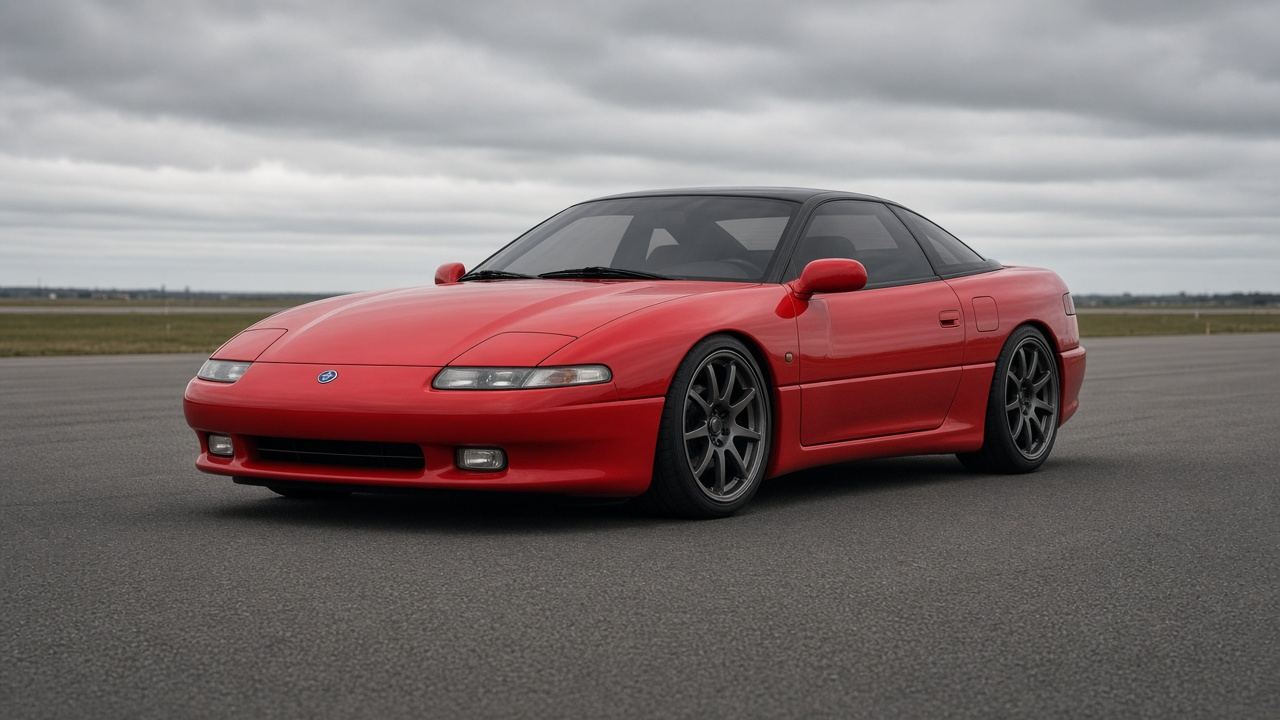 スバル アルシオーネSVX (CXD 1991-1996) 速さは足元から仕上げる【PCD 5×114.3】 正面