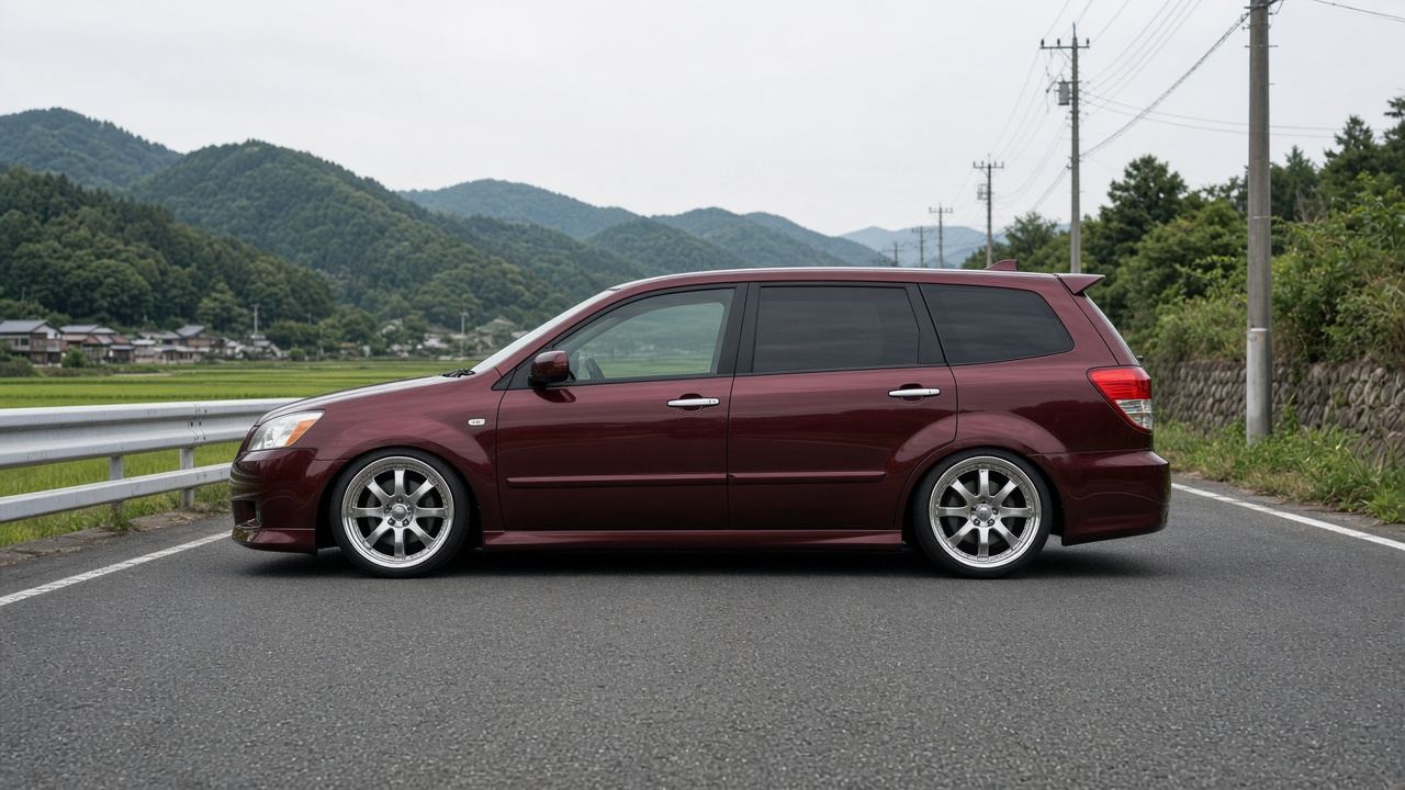 スバル トラヴィック (XM 01-04) 欧州SUVの血統を覚醒！｜タイヤ＆ホイール【PCD 5×110】 真横