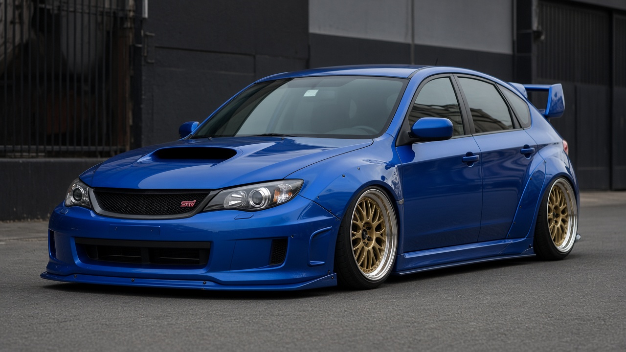 スバル WRX STI 3代目 GRB (07-13) タイヤ・ホイールサイズ一覧|PCD 5×114.3|純正~インチアップ 前3/4