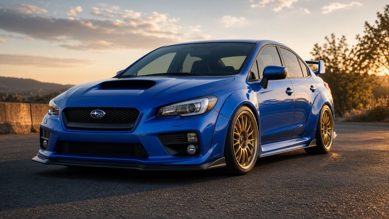 スバル WRX STI(VA)タイヤ・ホイールの確認ポイント 前3/4