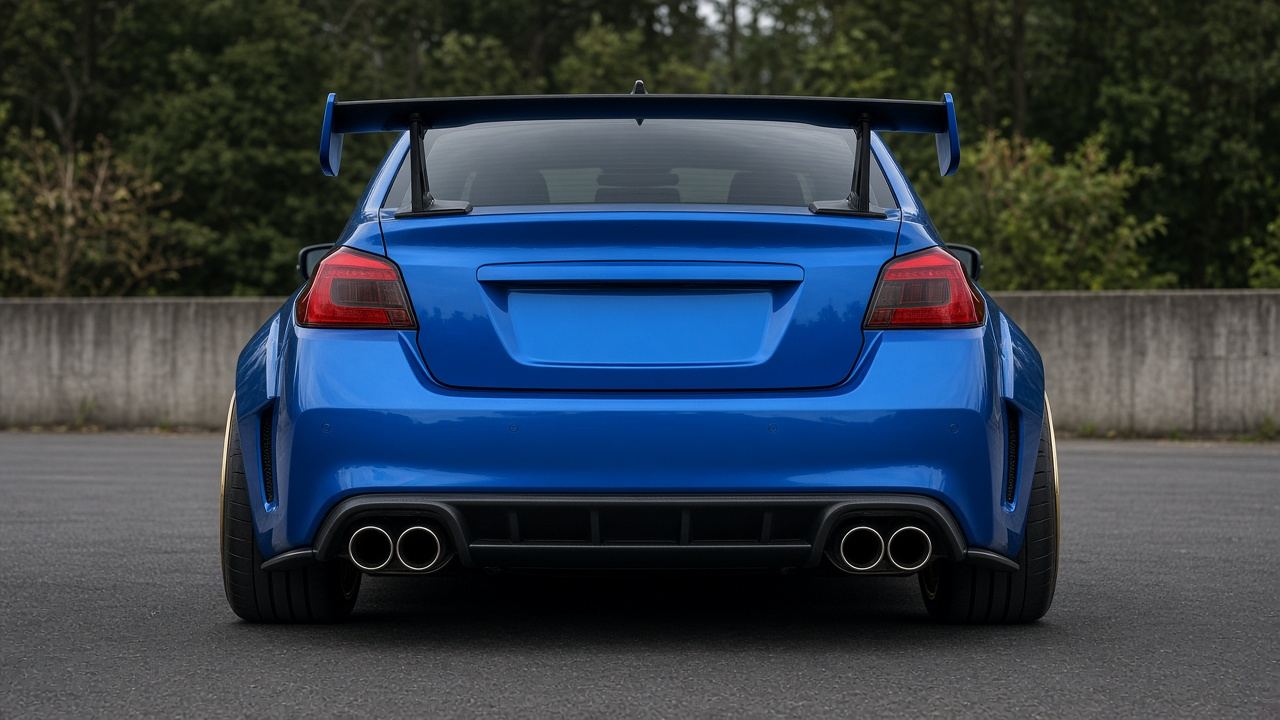 スバル WRX STI(VA)タイヤ・ホイールの確認ポイント リア