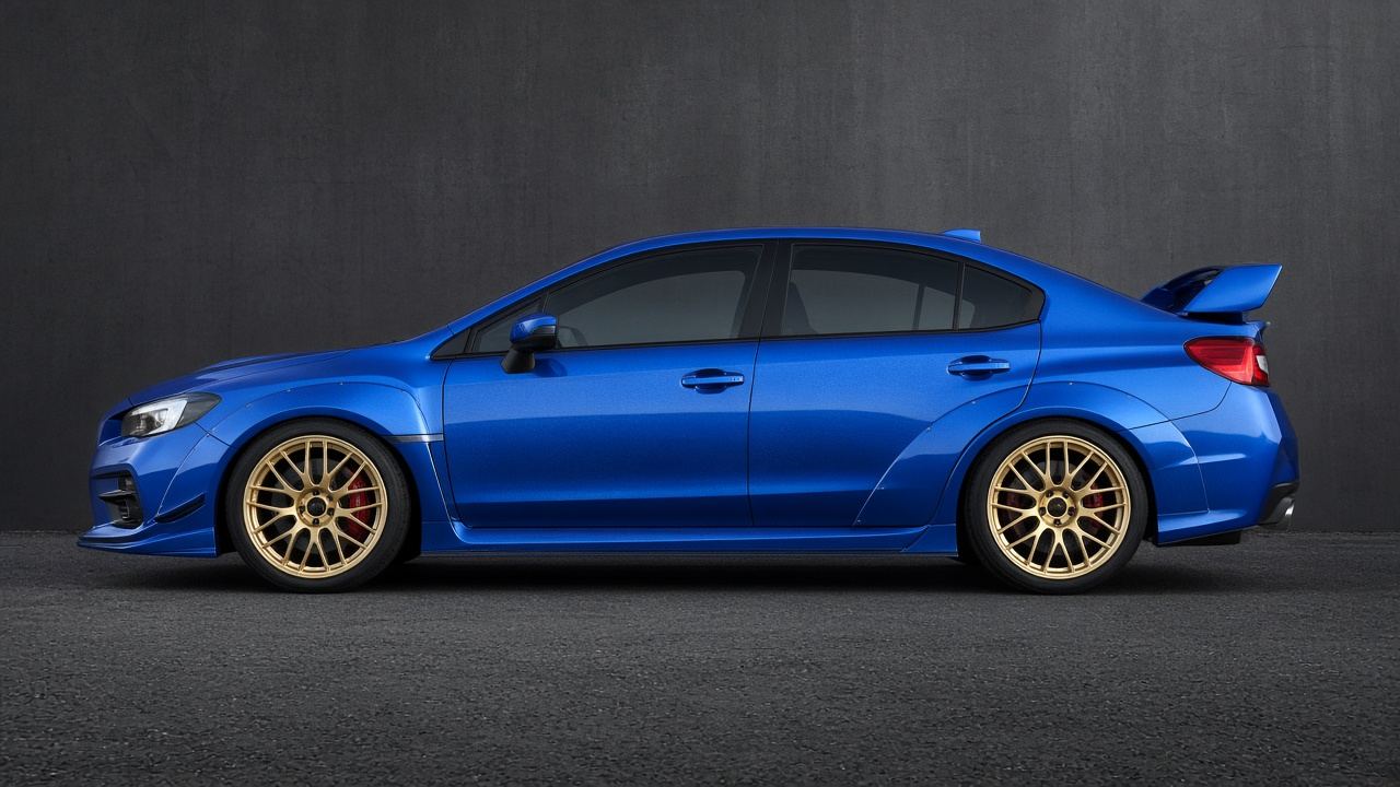 スバル WRX STI(VA)タイヤ・ホイールの確認ポイント 真横