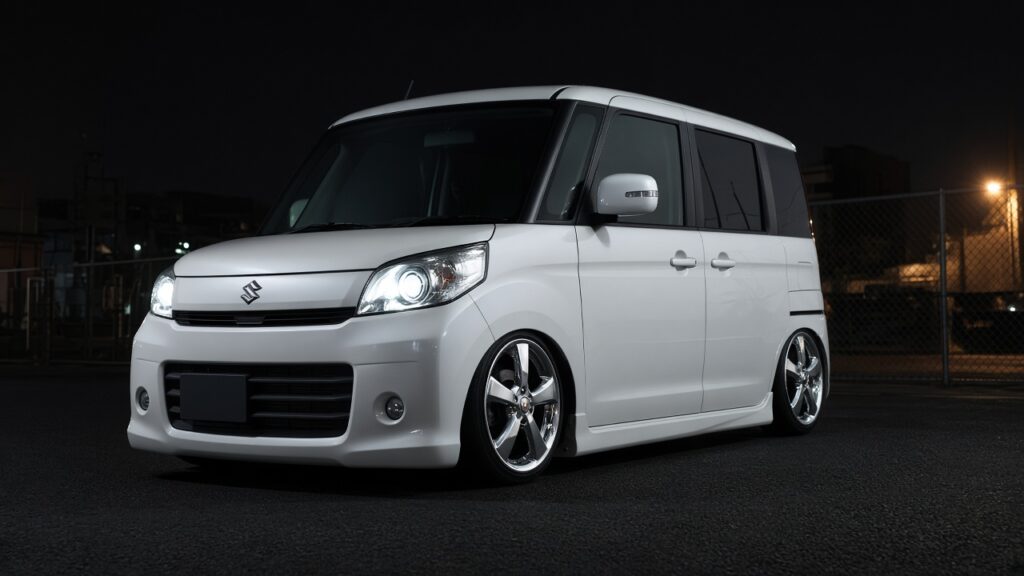 スズキ スペーシア 42(MK32) ホイール・タイヤサイズ表｜純正〜インチアップ〜ツライチ カスタム custom