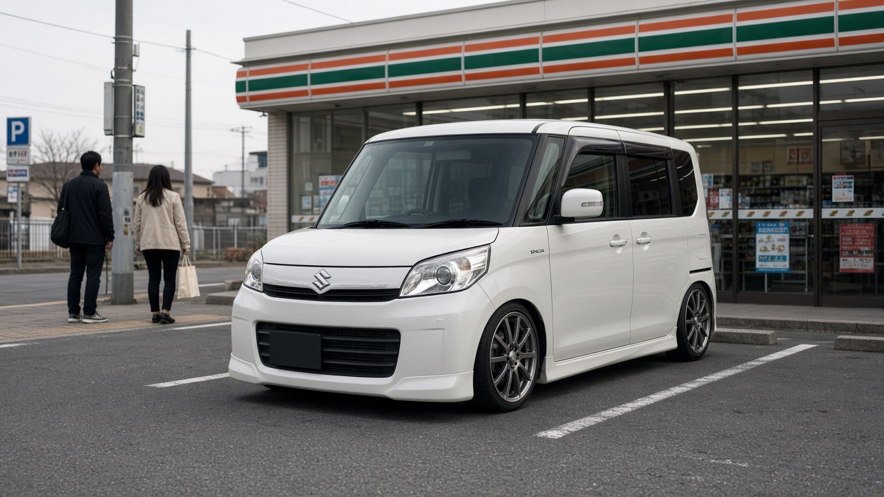 スズキ スペーシア 42(MK32) ホイール・タイヤサイズ表｜純正〜インチアップ〜ツライチ 日常