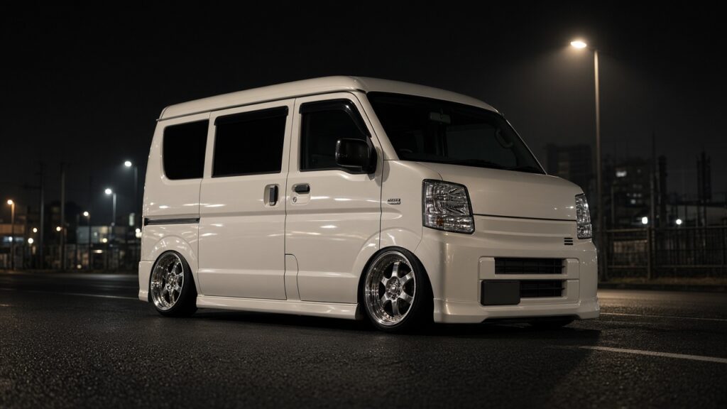 スズキ エブリイ W(DA17V) ホイール・タイヤサイズ表｜純正〜インチアップ〜ツライチ カスタム custom