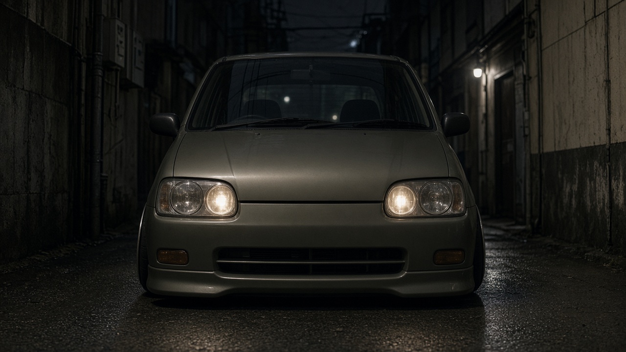 スズキ セルボ (HG21S 2006-2009) ちっちゃくてもカッコよく【PCD 4×100】 正面