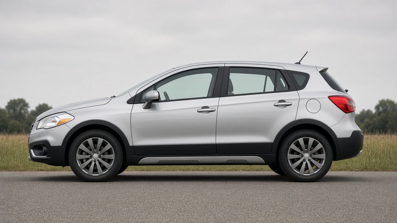 スズキ SX4(YA/YB11S) タイヤ・ホイールの確認ポイント 真横