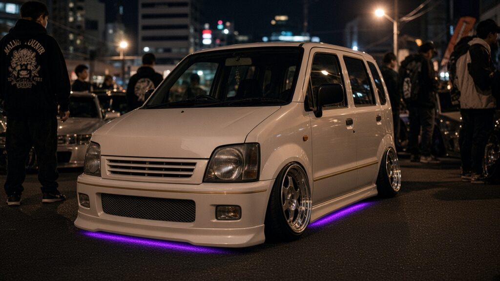 スズキ ワゴンR CT CV(1993-1998) ホイール・タイヤサイズ表｜純正〜インチアップ〜ツライチ カスタム custom