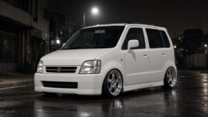 スズキ ワゴンR MC(1998-2003) ホイール・タイヤサイズ表｜純正〜インチアップ〜ツライチ カスタム custom