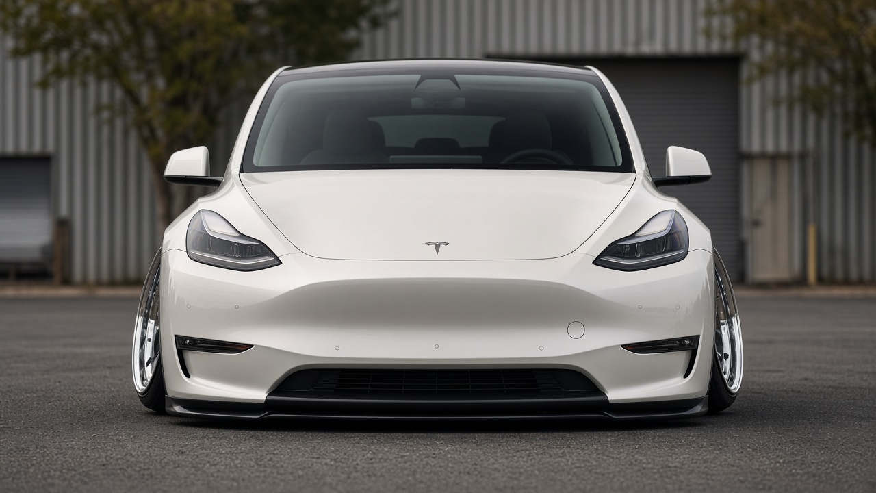 テスラ モデルY(2022-) ホイール・タイヤサイズ表|純正〜インチアップ〜ツライチ 正面