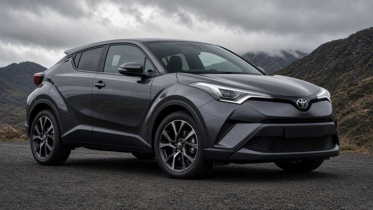 トヨタ C-HR(ZYX) タイヤ・ホイールの確認ポイント 前3/4