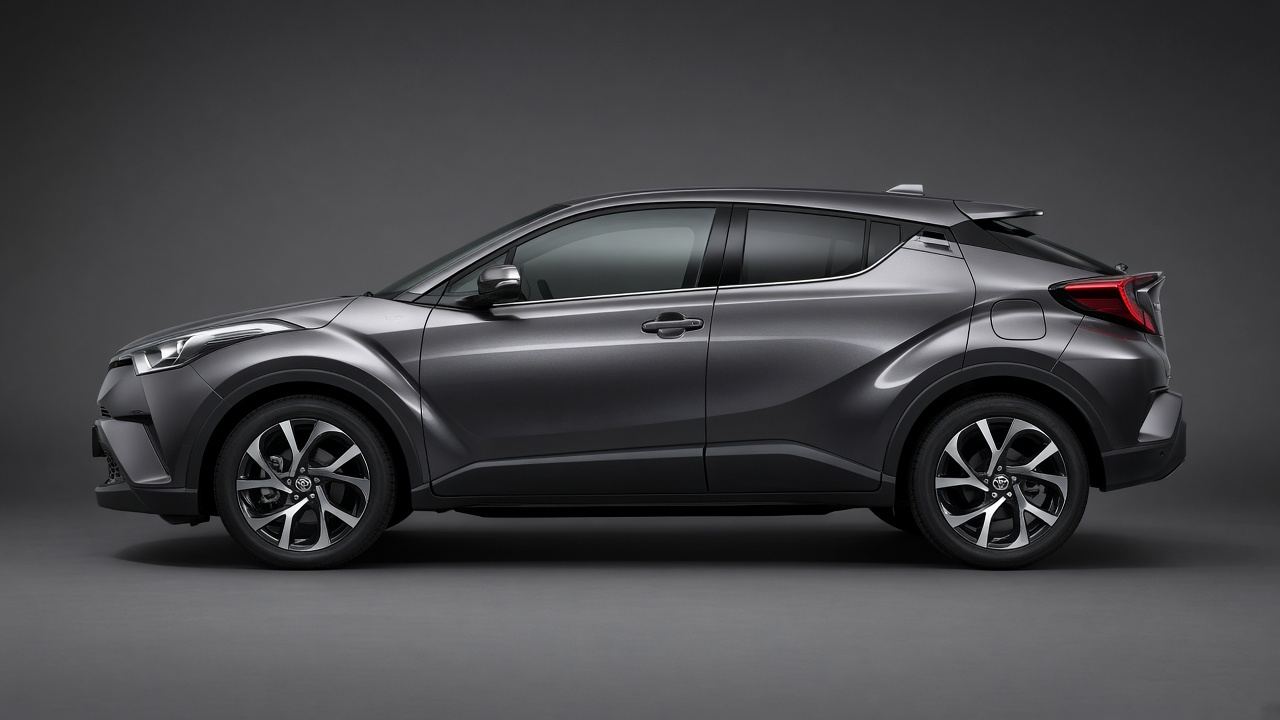 トヨタ C-HR(ZYX) タイヤ・ホイールの確認ポイント 真横