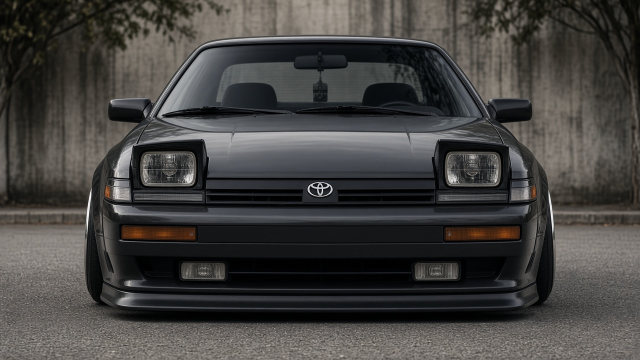 トヨタ セリカ 4代目 T160 (85-89) タイヤ・ホイールサイズ一覧|PCD 4×100|純正~インチアップ 正面