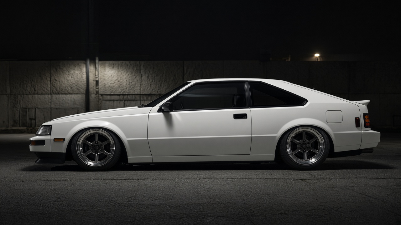 トヨタ セリカ 4代目 T160 (85-89) タイヤ・ホイールサイズ一覧|PCD 4×100|純正~インチアップ 真横