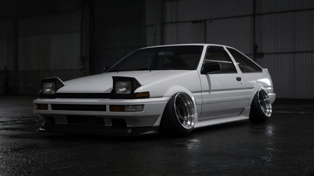 トヨタ カローラレビン スプリンタートレノ(AE86) ホイール・タイヤサイズ表｜純正〜インチアップ〜ツライチ カスタム custom