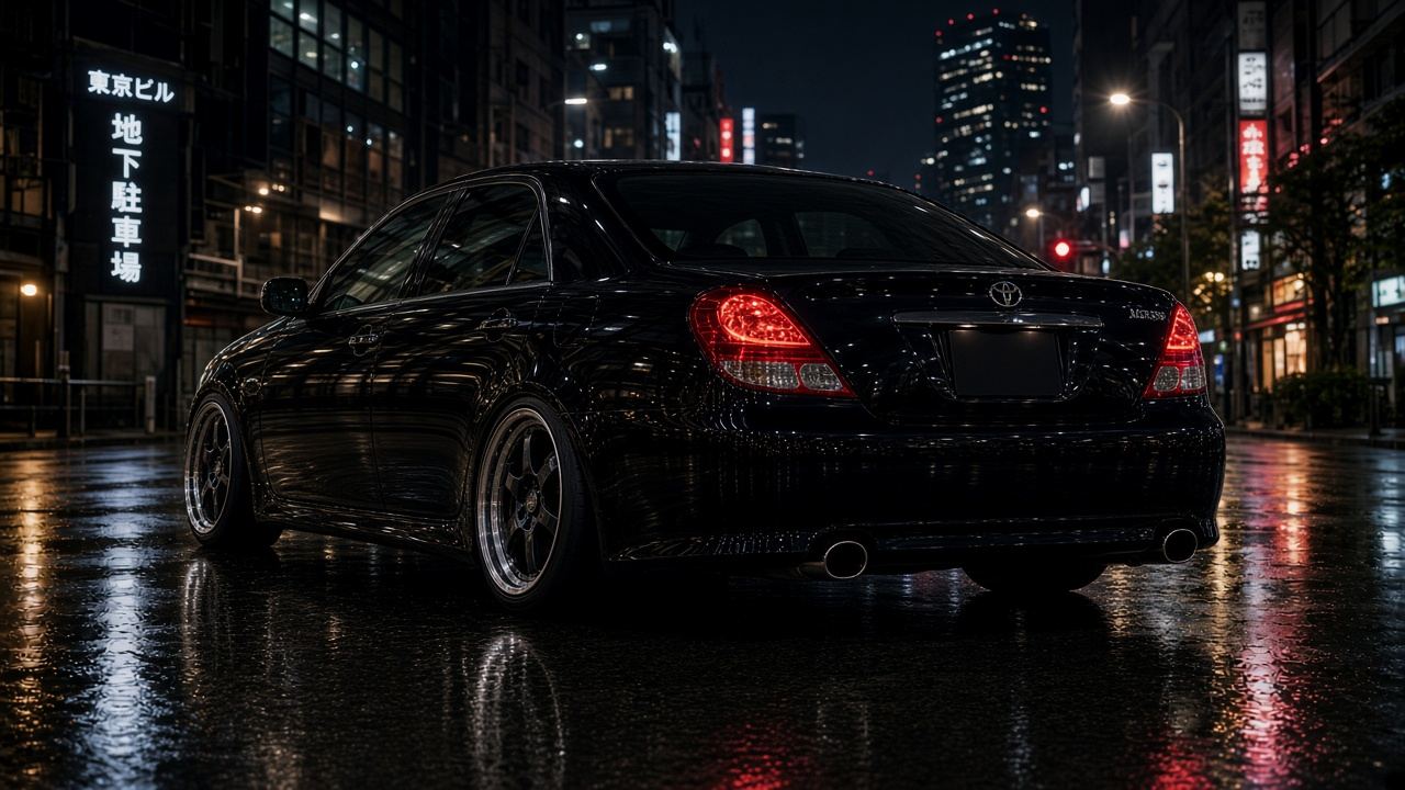 トヨタ ヴェロッサ（JZX110） タイヤ・ホイールの確認ポイント リア