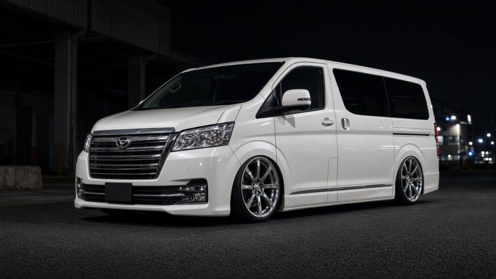 トヨタ グランエース(H300) ホイール・タイヤサイズ表｜純正〜インチアップ〜ツライチ カスタム custom