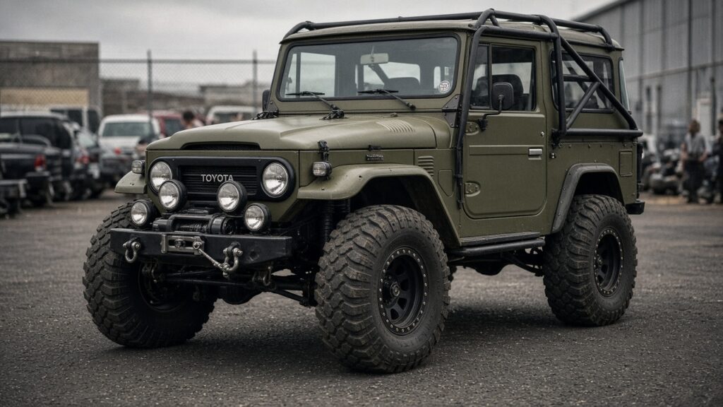 トヨタ ランクルミニ FJ(FJ40) ホイール・タイヤサイズ表｜純正〜インチアップ〜ツライチ カスタム custom