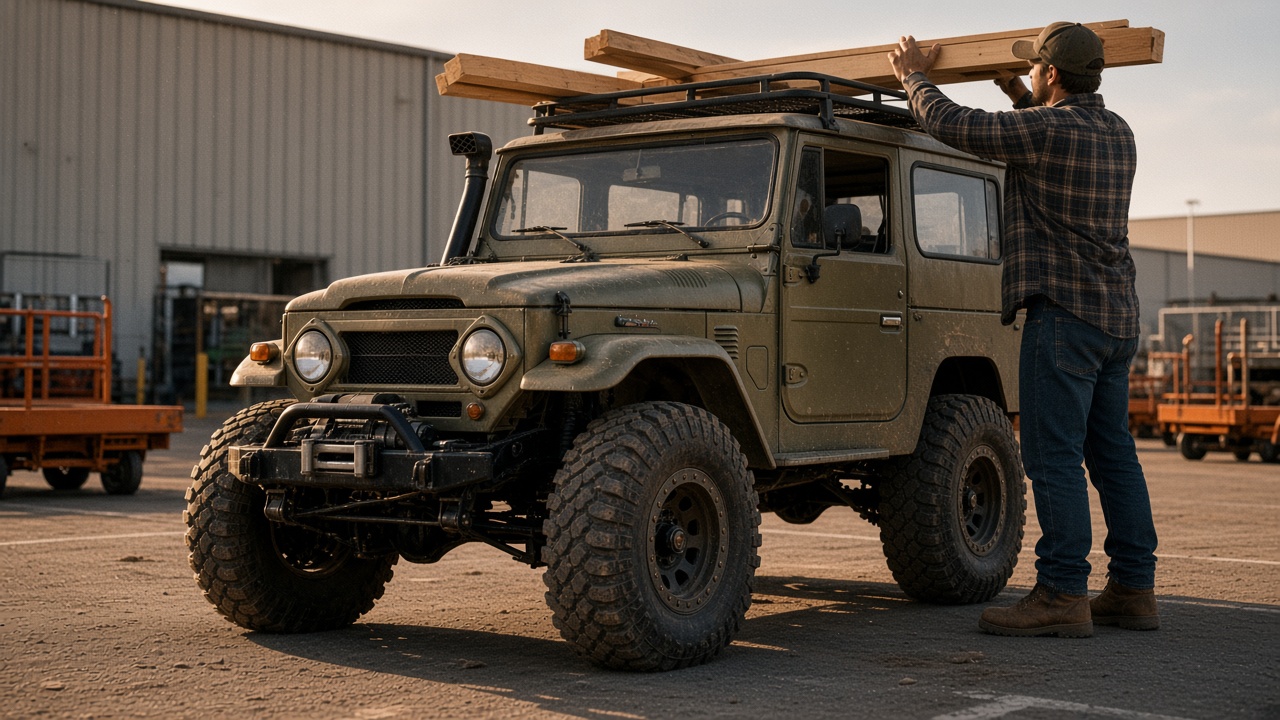 トヨタ ランクルミニ FJ(FJ40) ホイール・タイヤサイズ表｜純正〜インチアップ〜ツライチ 日常