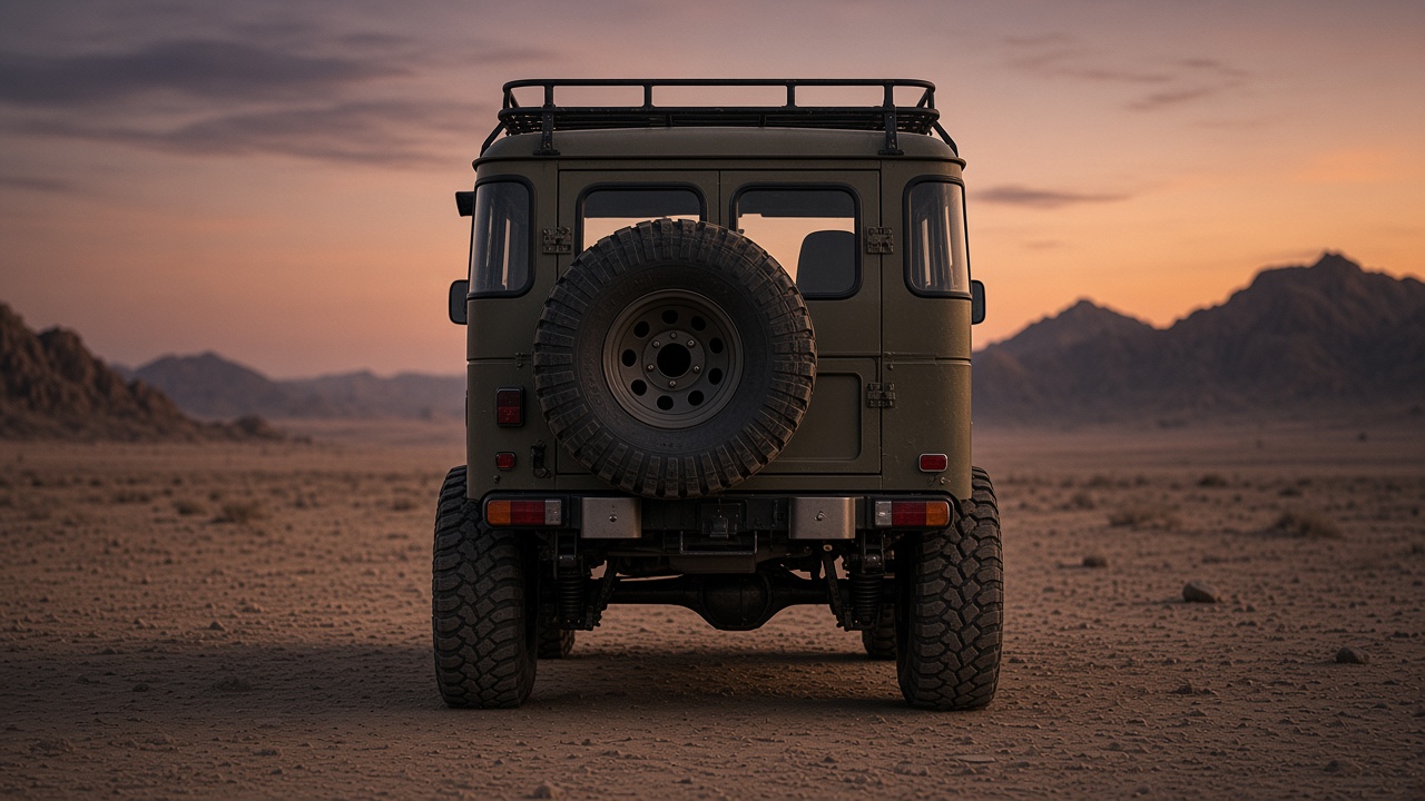 トヨタ ランクルミニ FJ(FJ40) ホイール・タイヤサイズ表｜純正〜インチアップ〜ツライチ リア
