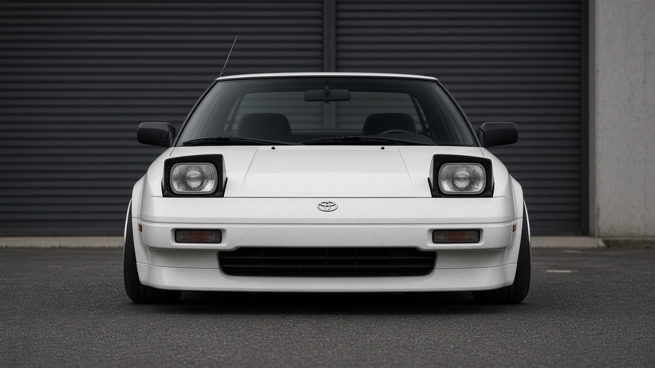 トヨタ MR2 AW11 (84-89) タイヤ・ホイールサイズ一覧｜PCD 4×100｜純正～インチアップ 正面
