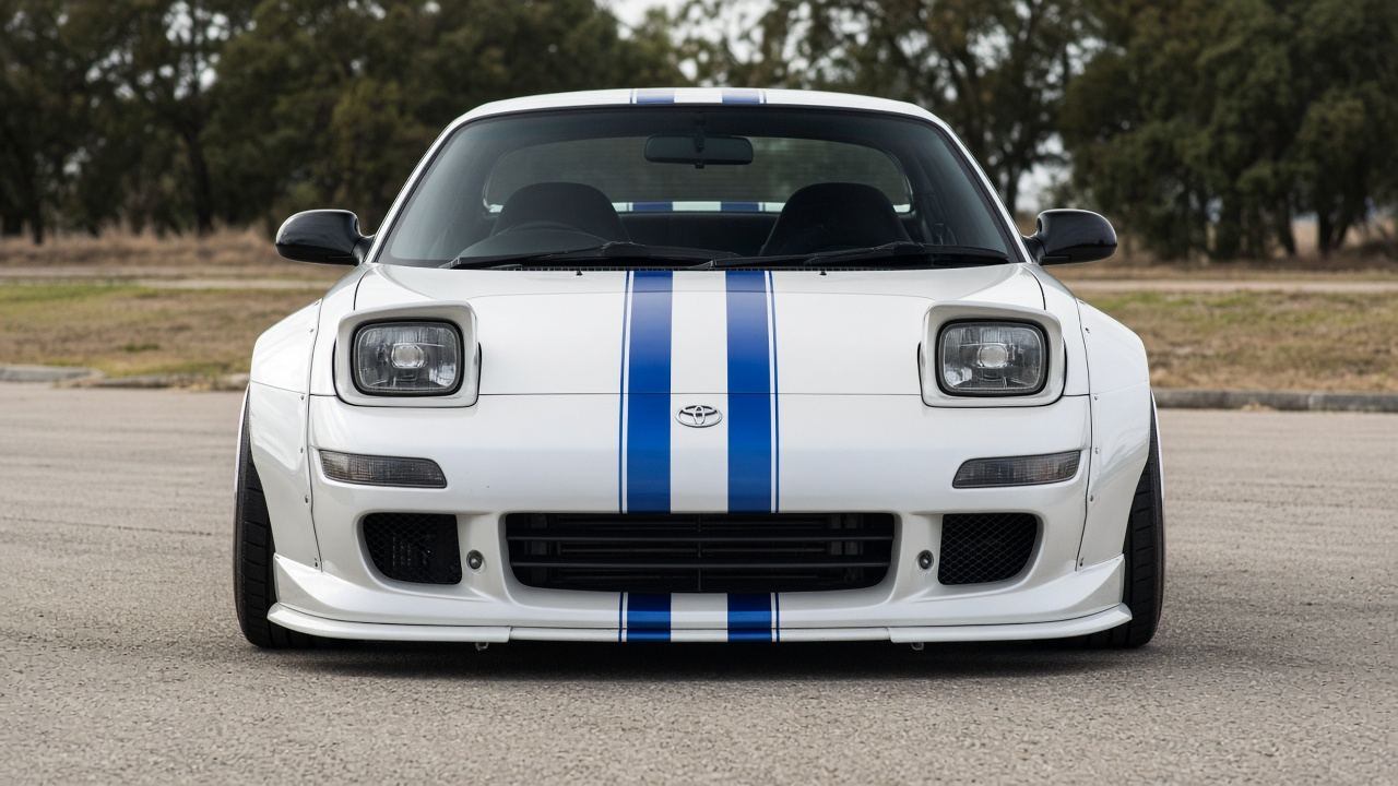 トヨタ MR2(SW20) タイヤ・ホイールの確認ポイント 正面