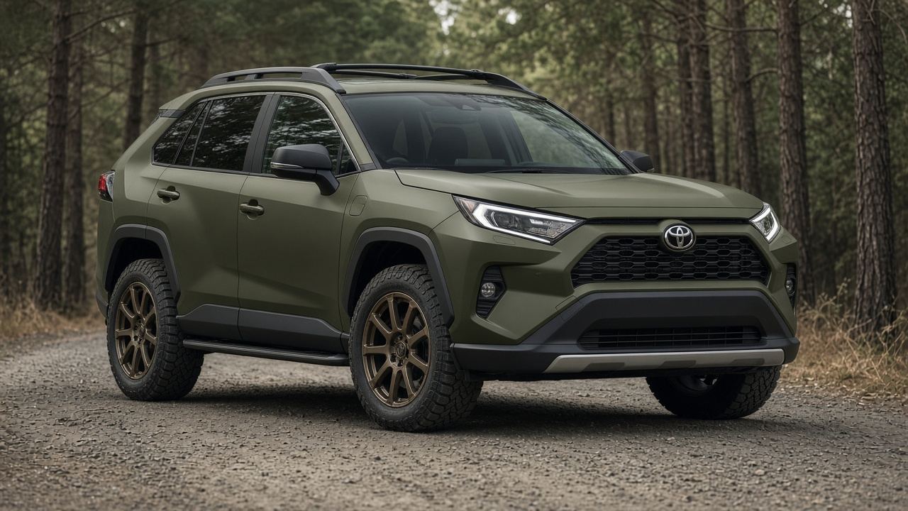 トヨタ RAV4 PHV(AXAP54) タイヤ・ホイールの確認ポイント 前3/4