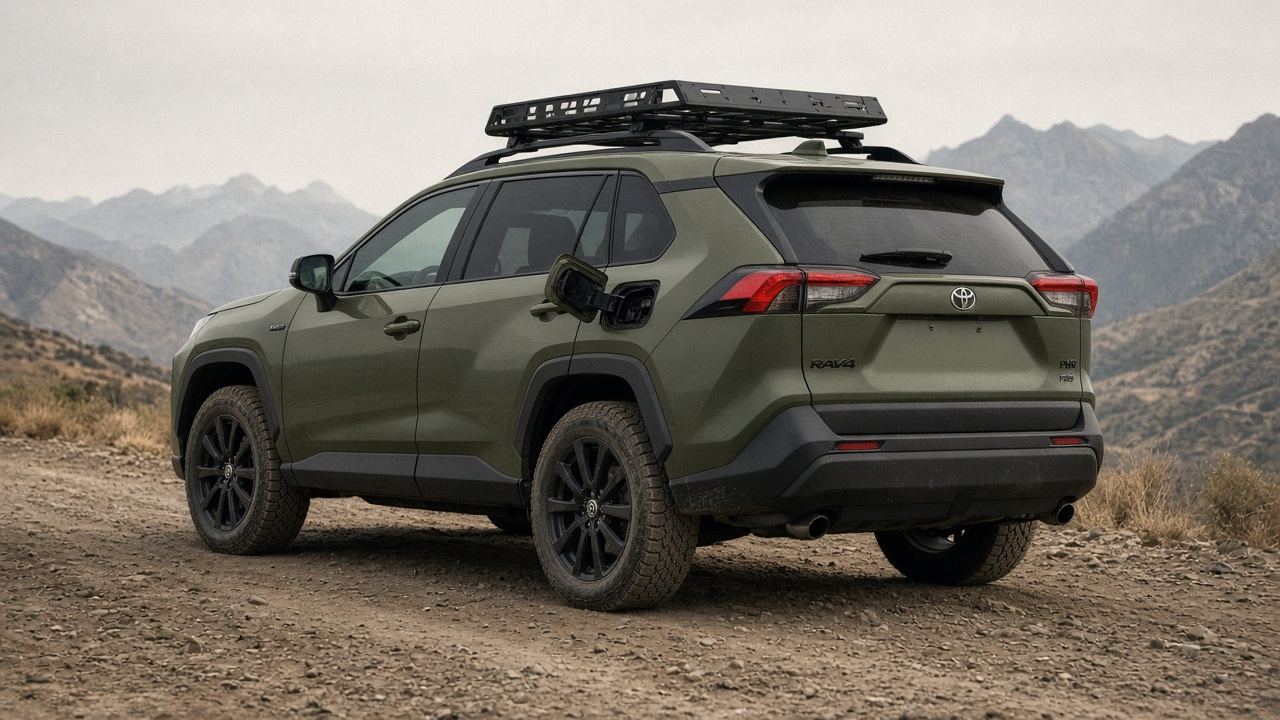 トヨタ RAV4 PHV(AXAP54) タイヤ・ホイールの確認ポイント リア