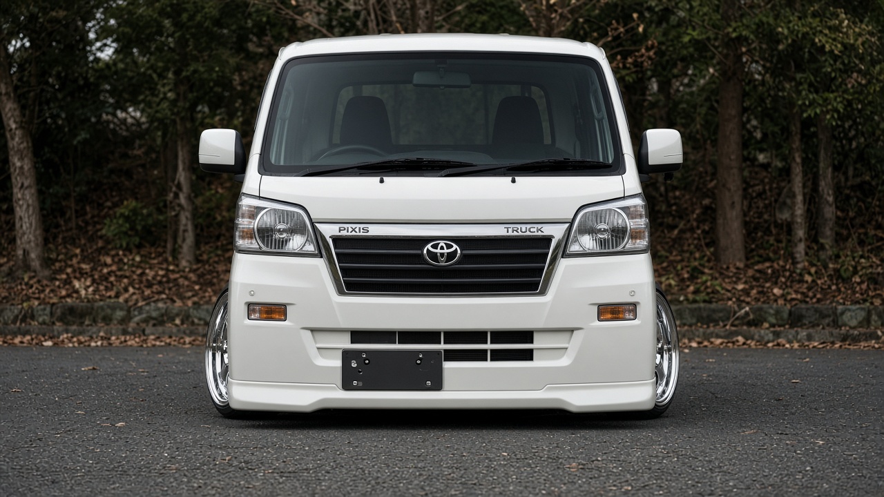 ピクシストラック (S500U/14-) タイヤ・ホイールサイズ一覧｜PCD 4×100｜純正〜インチアップ 正面