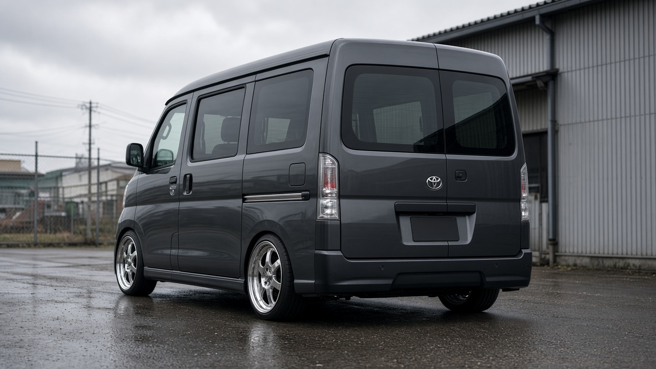 トヨタ ピクシスバン(S700M) ホイール・タイヤサイズ表｜純正〜インチアップ〜ツライチ リア